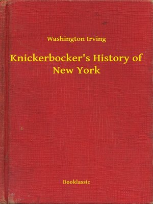 cover image of Knickerbocker's History of New York